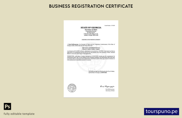 listo para imprimir Plantilla de plantilla de Word y PDF del certificado de rein